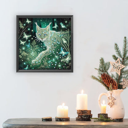 Cat - Special Shaped Drill Diamond Painting 30*30CM