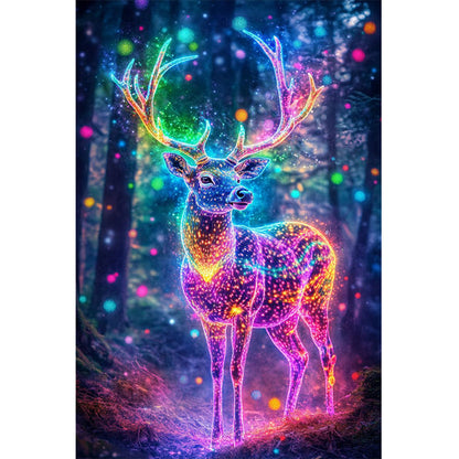 Dream Deer - Full Round Drill Diamond Painting 40*60CM
