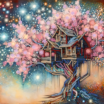 Tree Of Life - Special Shaped Drill Diamond Painting 30*30CM