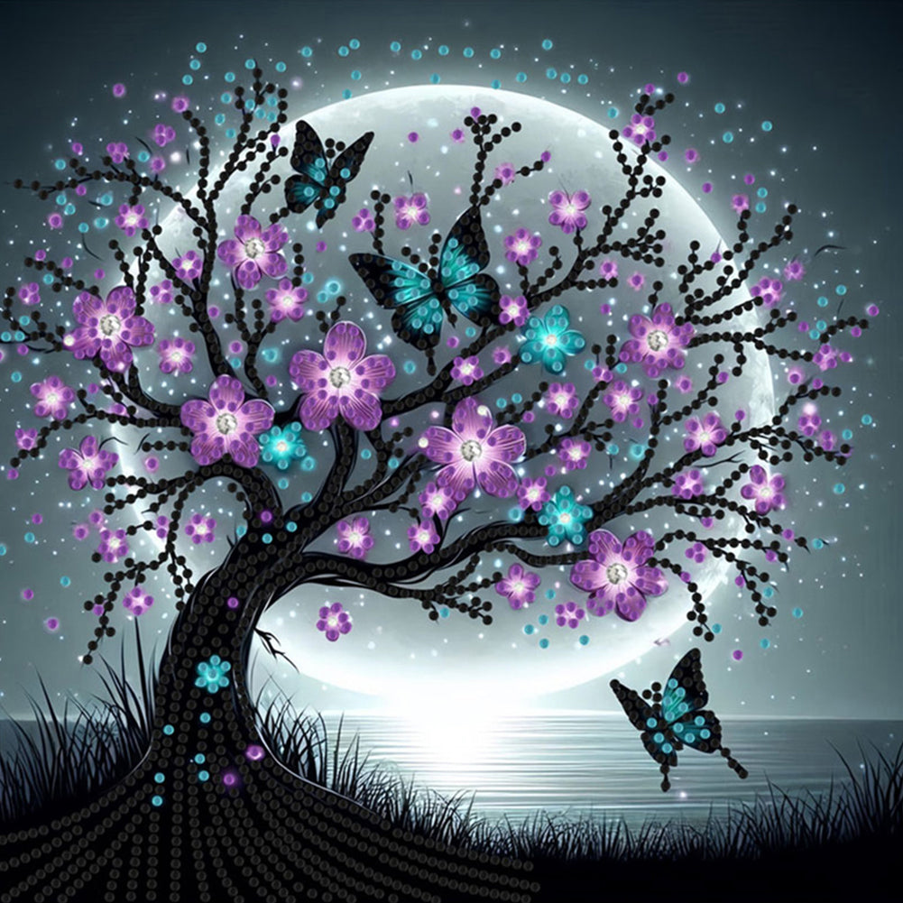 Tree Of Life - Special Shaped Drill Diamond Painting 30*30CM