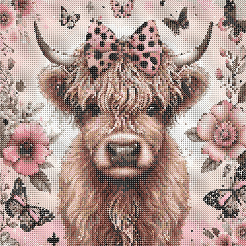 Yak - Full Round Drill Diamond Painting 40*40CM