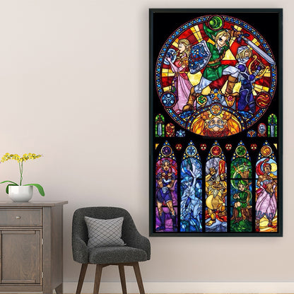 Zelda - 14CT Stamped Cross Stitch 40*70CM