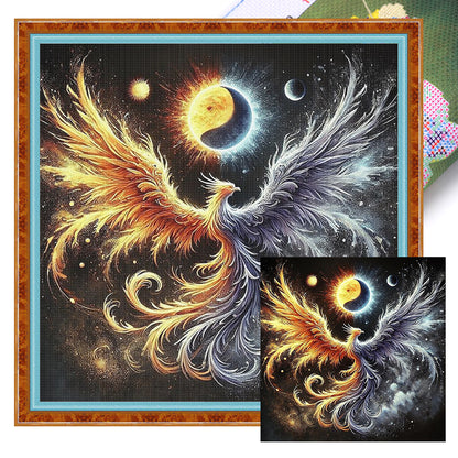 Phoenix - 11CT Stamped Cross Stitch 40*40CM