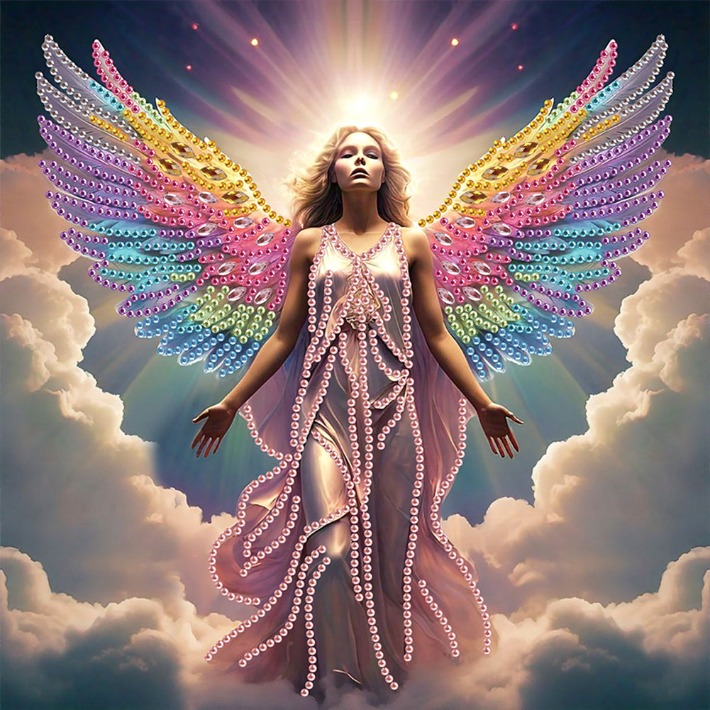 Angel Fairy - Special Shaped Drill Diamond Painting 30*30CM