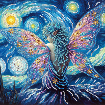 Angel Fairy - Special Shaped Drill Diamond Painting 30*30CM