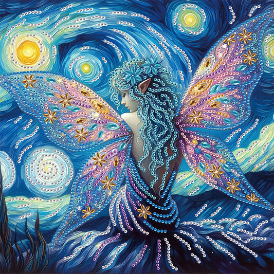 Angel Fairy - Special Shaped Drill Diamond Painting 30*30CM