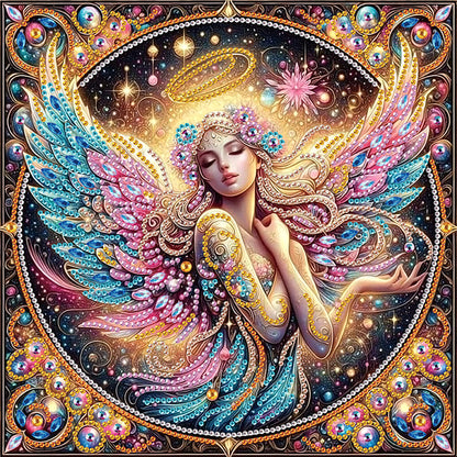 Angel Fairy - Special Shaped Drill Diamond Painting 30*30CM