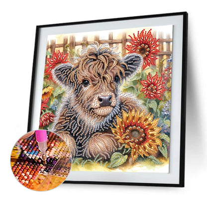 Yak - Special Shaped Drill Diamond Painting 30*30CM