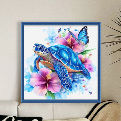 Turtle - 11CT Stamped Cross Stitch 40*40CM