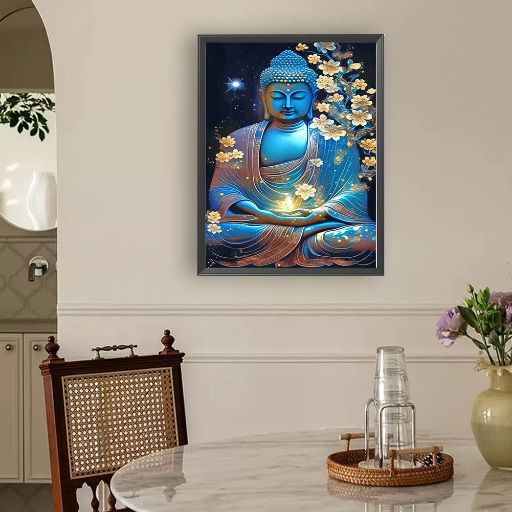 Buddha Statue - Full Round Drill Diamond Painting 30*40CM