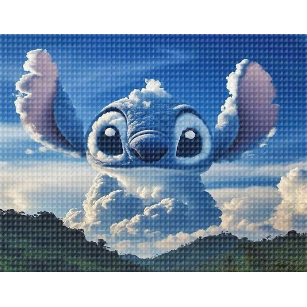 Stitch In The Sky - 18CT Stamped Cross Stitch 20*20CM
