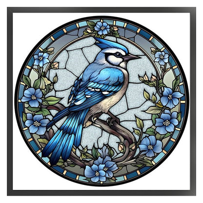 Bird - Stamped Cross Stitch 25*25CM