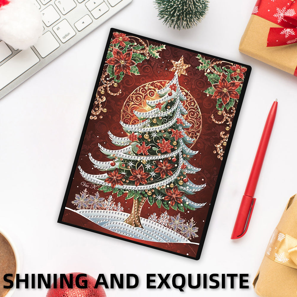 Special Shaped Xmas Diamond Painting Diary Book for Birthdays Or Christmas Gifts