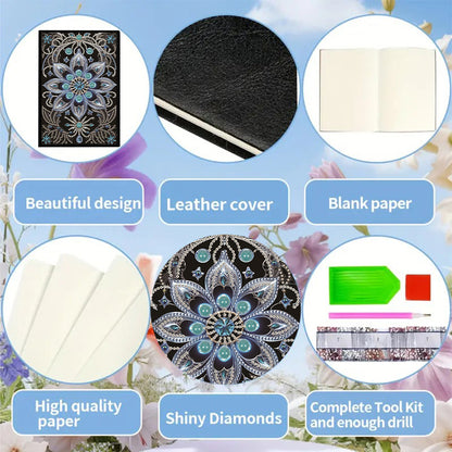 Special Shaped Xmas Diamond Painting Diary Book for Birthdays Or Christmas Gifts