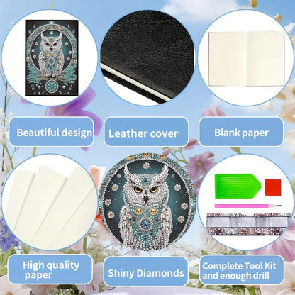 Special Shaped Xmas Diamond Painting Diary Book for Birthdays Or Christmas Gifts
