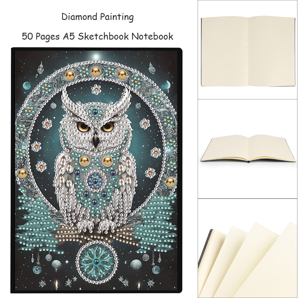 Special Shaped Xmas Diamond Painting Diary Book for Birthdays Or Christmas Gifts