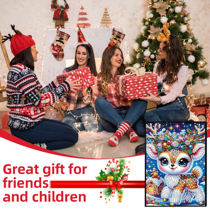 Special Shaped Xmas Diamond Painting Diary Book for Birthdays Or Christmas Gifts