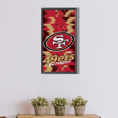 San Francisco 49Ers - Full Round Drill Diamond Painting 30*55CM
