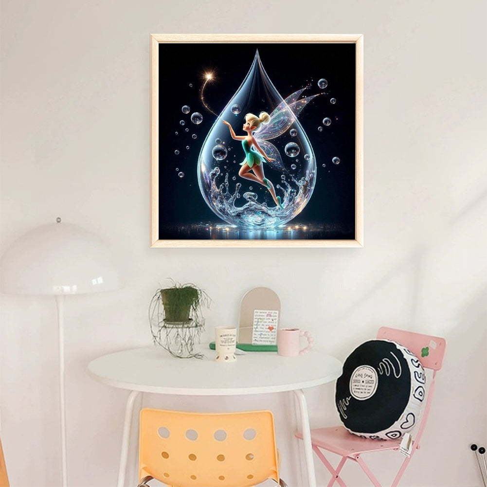 Water Drop Elf - 11CT Stamped Cross Stitch 45*45CM