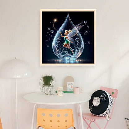 Water Drop Elf - 11CT Stamped Cross Stitch 45*45CM