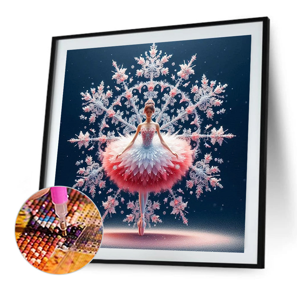 Girl - Full Square Drill Diamond Painting 40*40CM