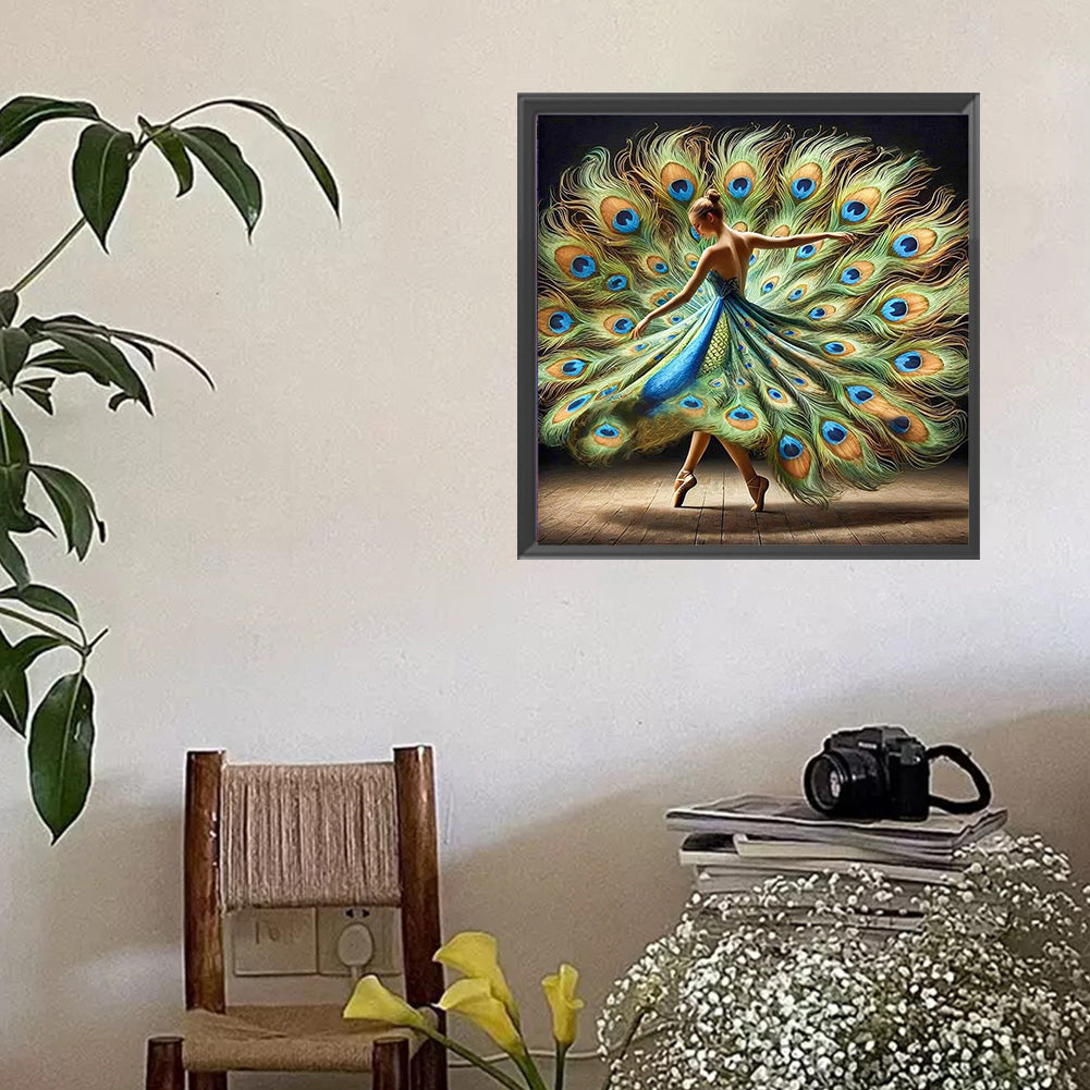 Girl - Full Square Drill Diamond Painting 40*40CM