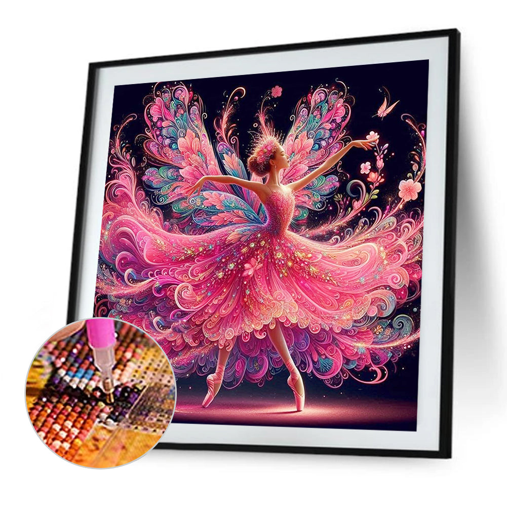 Girl - Full Square Drill Diamond Painting 40*40CM