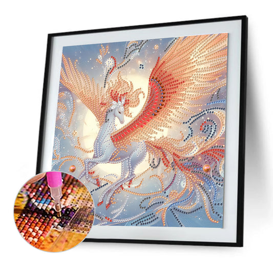 Horse With Wings - Special Shaped Drill Diamond Painting 30*30CM