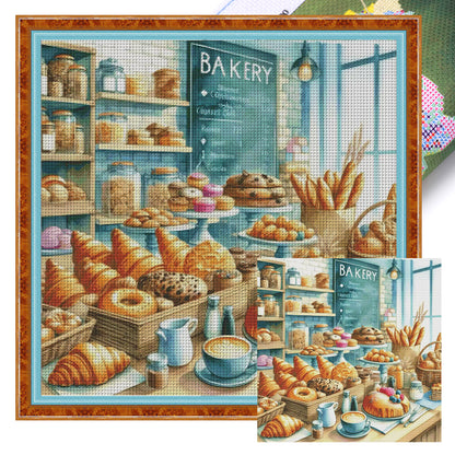 Bakery - 14CT Stamped Cross Stitch 75*71CM (Fairy Brand)