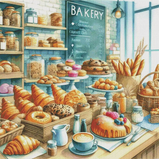 Bakery - 14CT Stamped Cross Stitch 75*71CM (Fairy Brand)