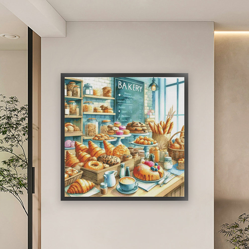 Bakery - 14CT Stamped Cross Stitch 75*71CM (Fairy Brand)