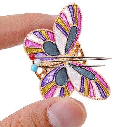 Cross Stitch Needle Minder Magnetic Needle Nanny for Fridge Decor (Butterfly)
