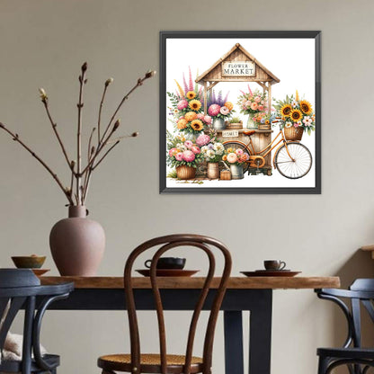 Florist - Full Round Drill Diamond Painting 40*40CM