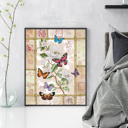 Dielianhua - 14CT Stamped Cross Stitch 38*49CM (Joy Sunday)