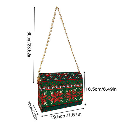 DIY Diamond Art Wooden Coin Pouch 5D Diamond Painting Crystal Rhinestone Purse