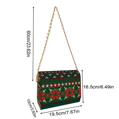 DIY Diamond Art Wooden Coin Pouch 5D Diamond Painting Crystal Rhinestone Purse