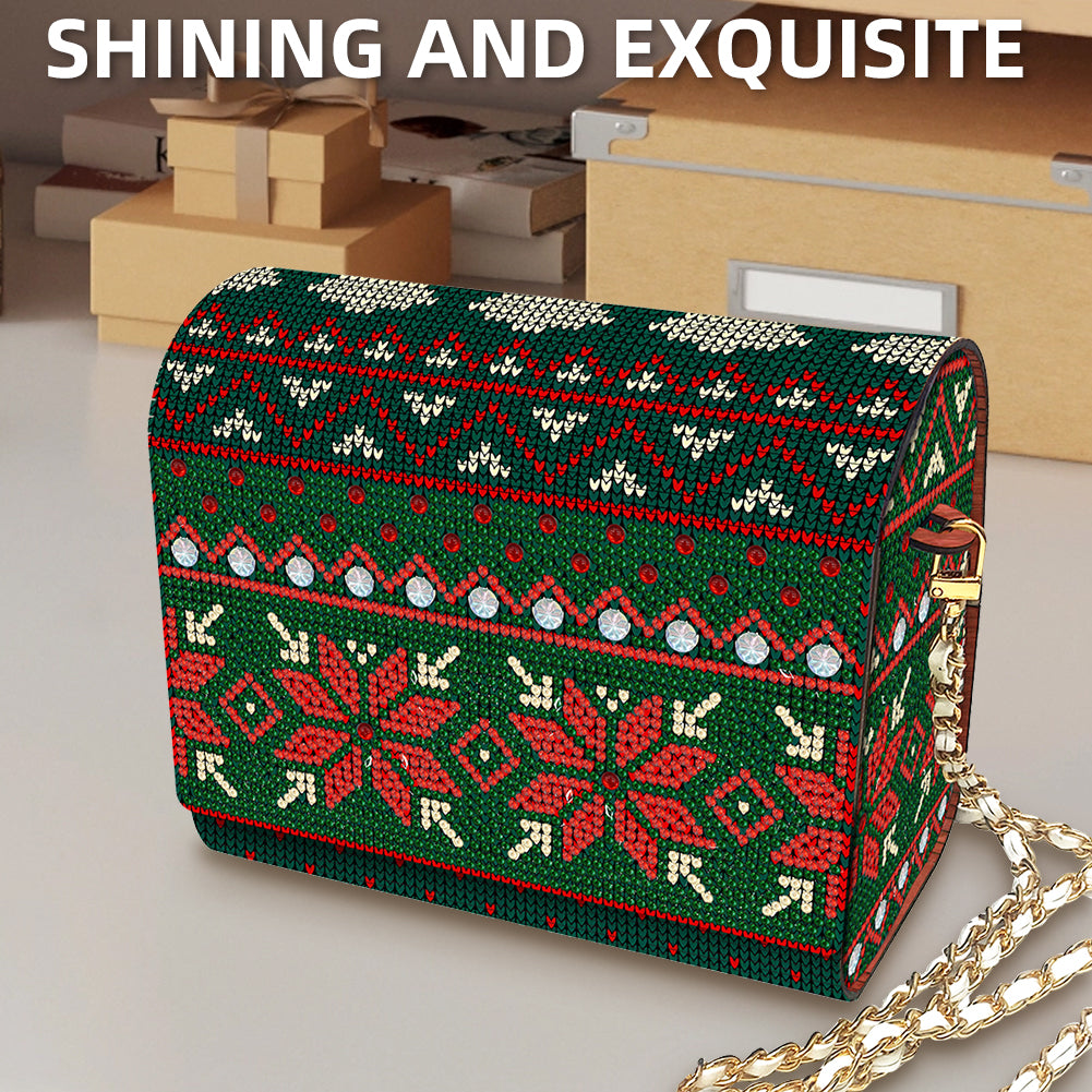 DIY Diamond Art Wooden Coin Pouch 5D Diamond Painting Crystal Rhinestone Purse