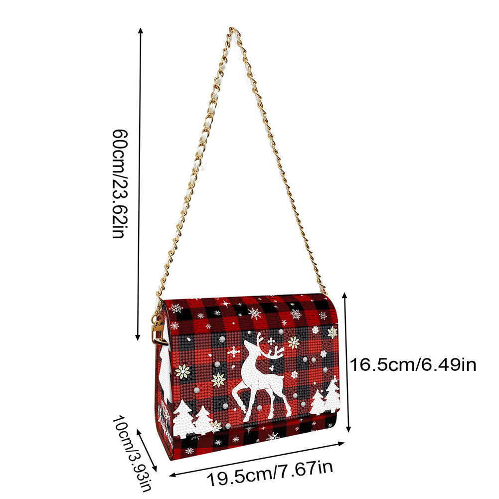 DIY Diamond Art Wooden Coin Pouch 5D Diamond Painting Crystal Rhinestone Purse