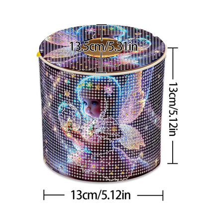 DIY Diamond Painting Handmade Tissue Holder Rhinestones Decorative Tissue Box