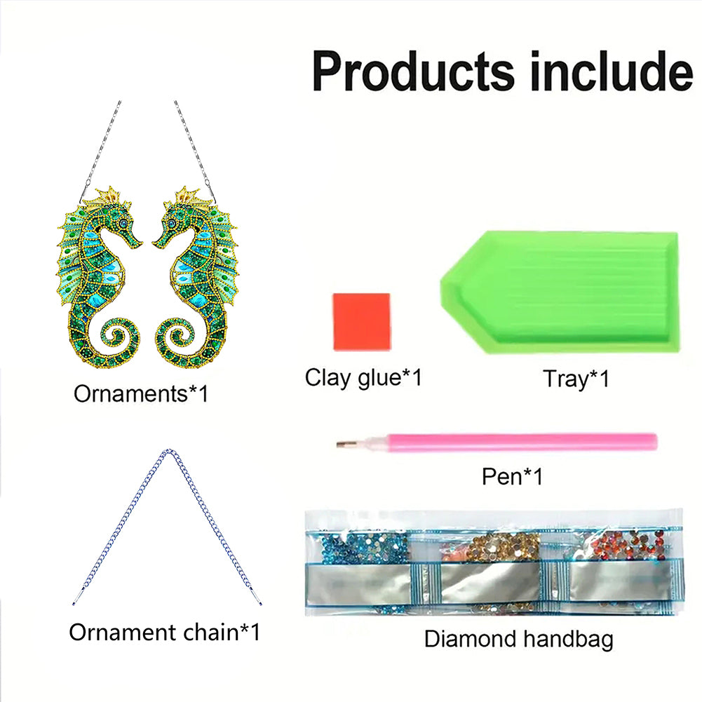 2D Flat DIY Diamond Art Pendant Diamond Painting Set Home Wall Decoration Crafts
