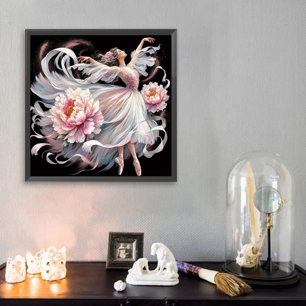 Dream Ballet Girl - Full Square Drill Diamond Painting 40*40CM