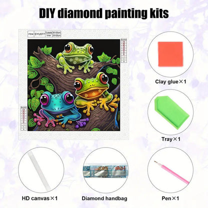 Frog - Special Shaped Drill Diamond Painting 30*30CM