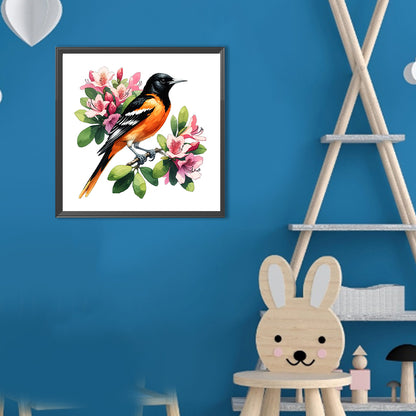 Flowers And Birds - Full Round Drill Diamond Painting 30*30CM