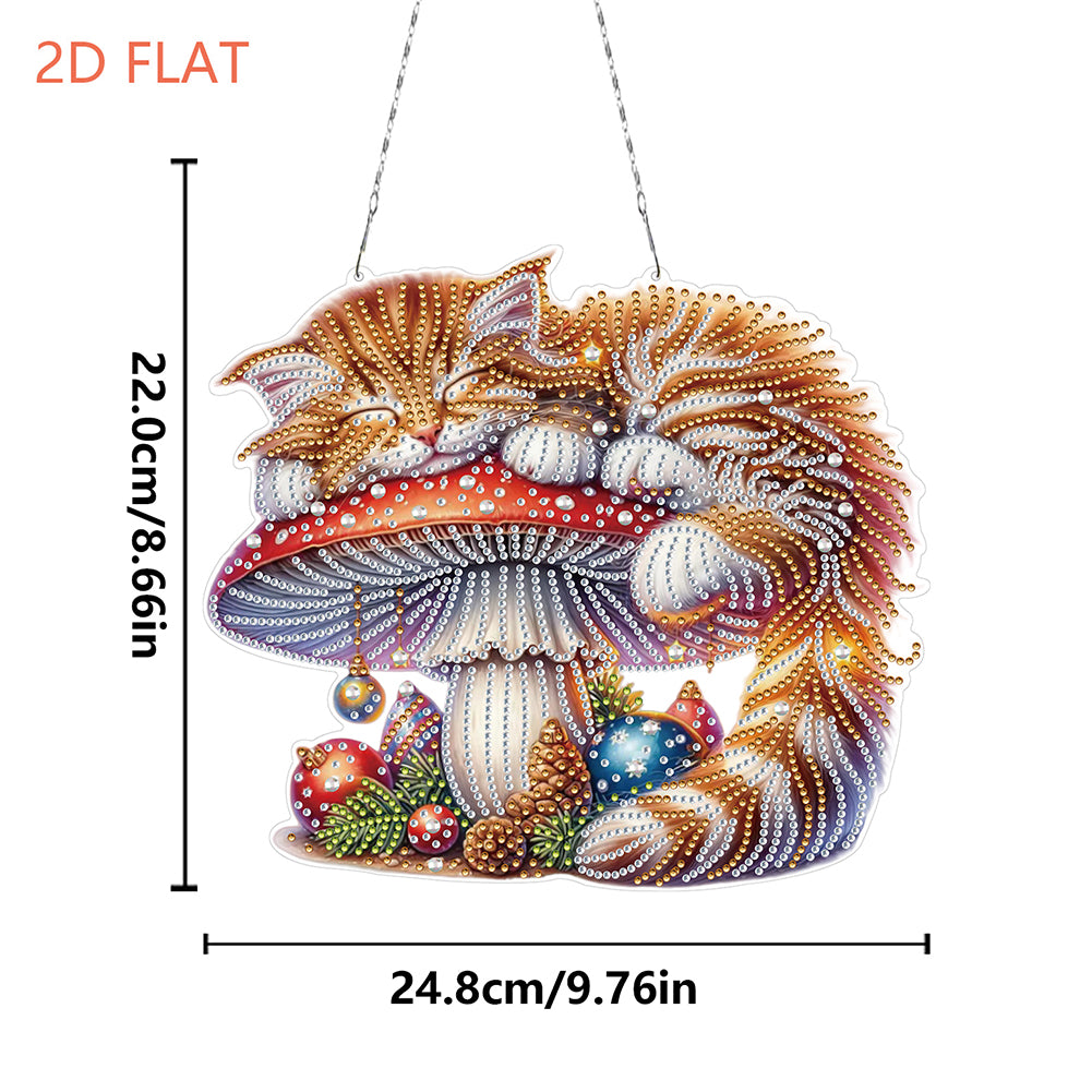 2D Flat DIY Diamond Art Pendant Diamond Painting Set Home Wall Decoration Crafts