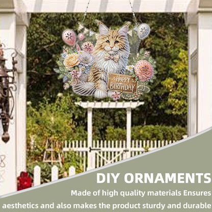 2D Flat DIY Diamond Art Pendant Diamond Painting Set Home Wall Decoration Crafts