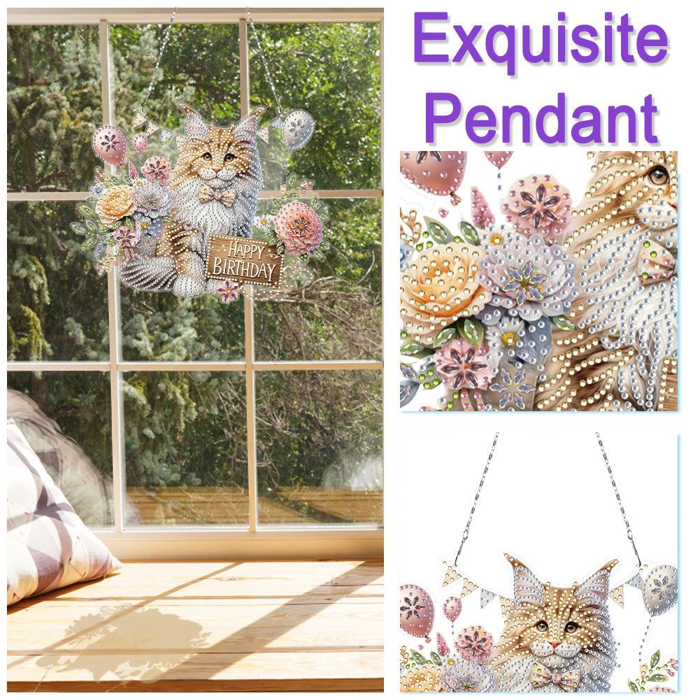 2D Flat DIY Diamond Art Pendant Diamond Painting Set Home Wall Decoration Crafts