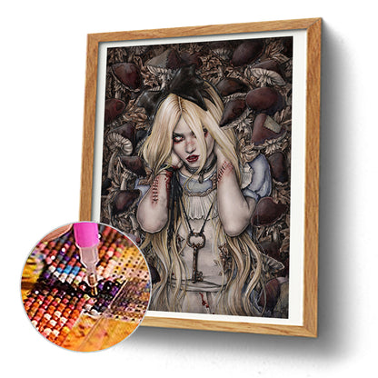 Not Your Alice - Full Round Drill Diamond Painting 40*50CM