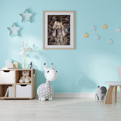 Not Your Alice - Full Round Drill Diamond Painting 40*50CM
