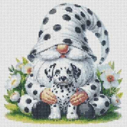 Dalmatian Gnome - Full Round Drill Diamond Painting 30*30CM