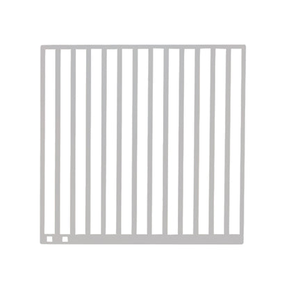 Stainless Steel Diamond Painting Ruler DIY Diamond Painting Tool (2 Rows Square)